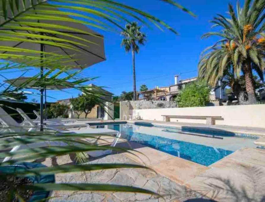 Lovely Appartment 'Solana' With Big Garden, Nice Pool Teulada Exteriér fotografie