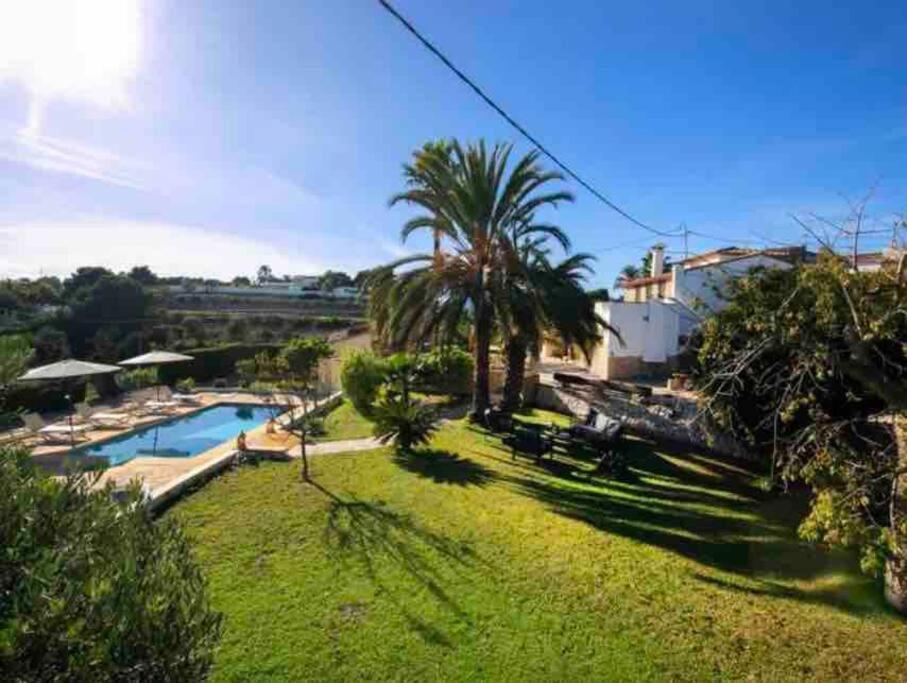 Lovely Appartment 'Solana' With Big Garden, Nice Pool Teulada Exteriér fotografie
